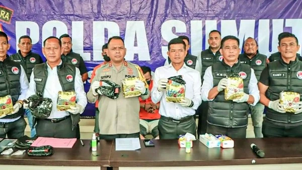 Penangkapan Narkoba Jaringan Internasional: Polres Sergai Tembak 1 dari 2 Pelaku - DigitalMediaPublic